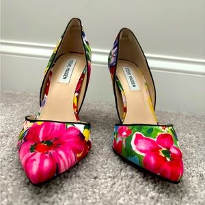 Steve Madden Floral Stilettos